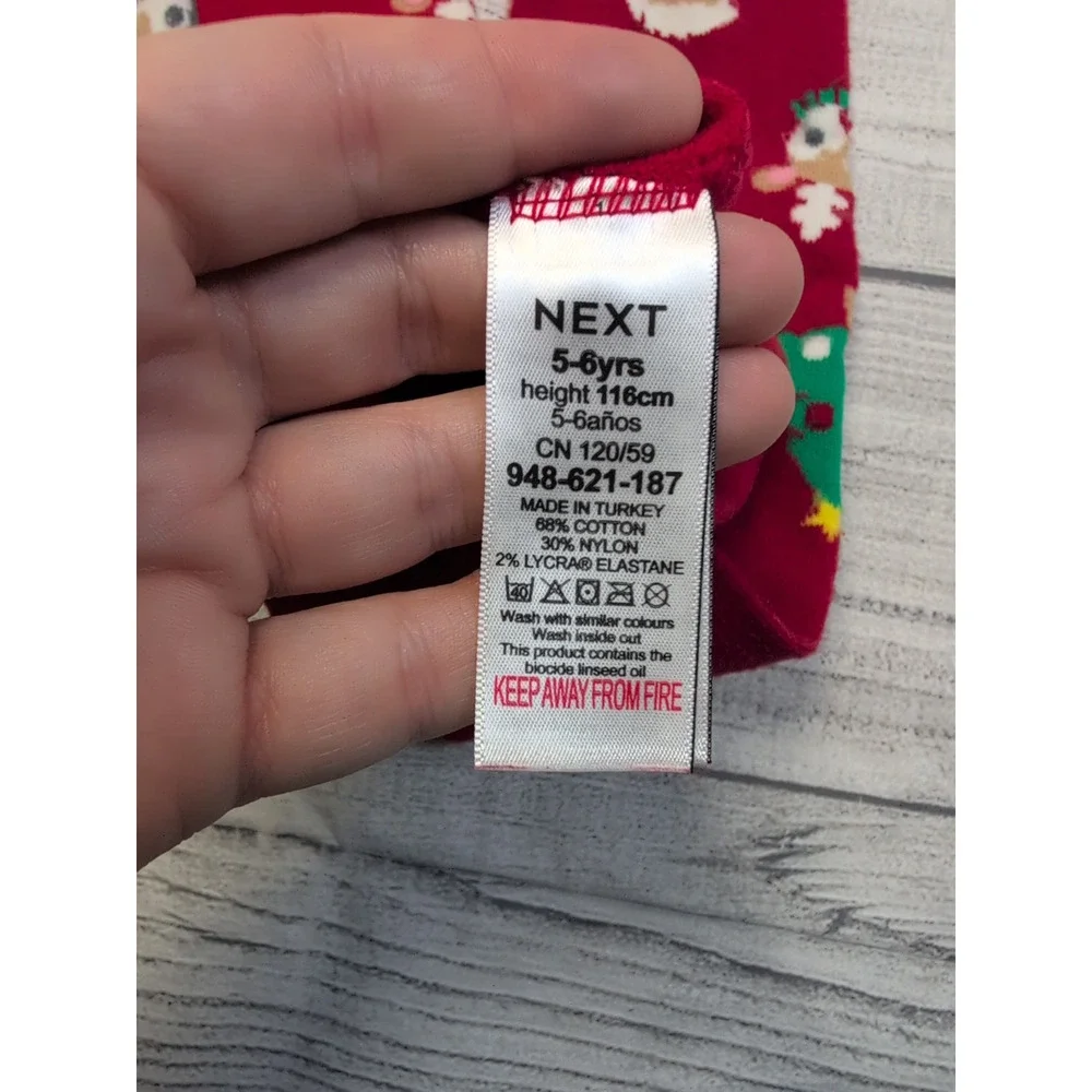 5/6 Next Holiday Tights